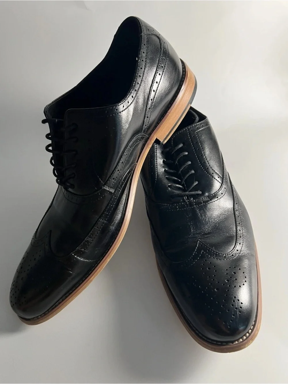 Stacy Adams Men’s Wingtip Oxford Classic Black – Sharp & Stylish, Size 13